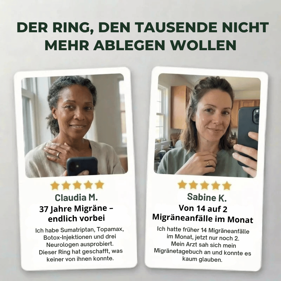 Nerva - Der Migräne-Akupressur-Ring