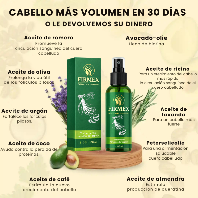 Tratamiento Firmex - Crecimiento cabello