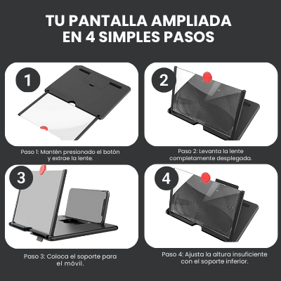 Amplificador de pantalla HD